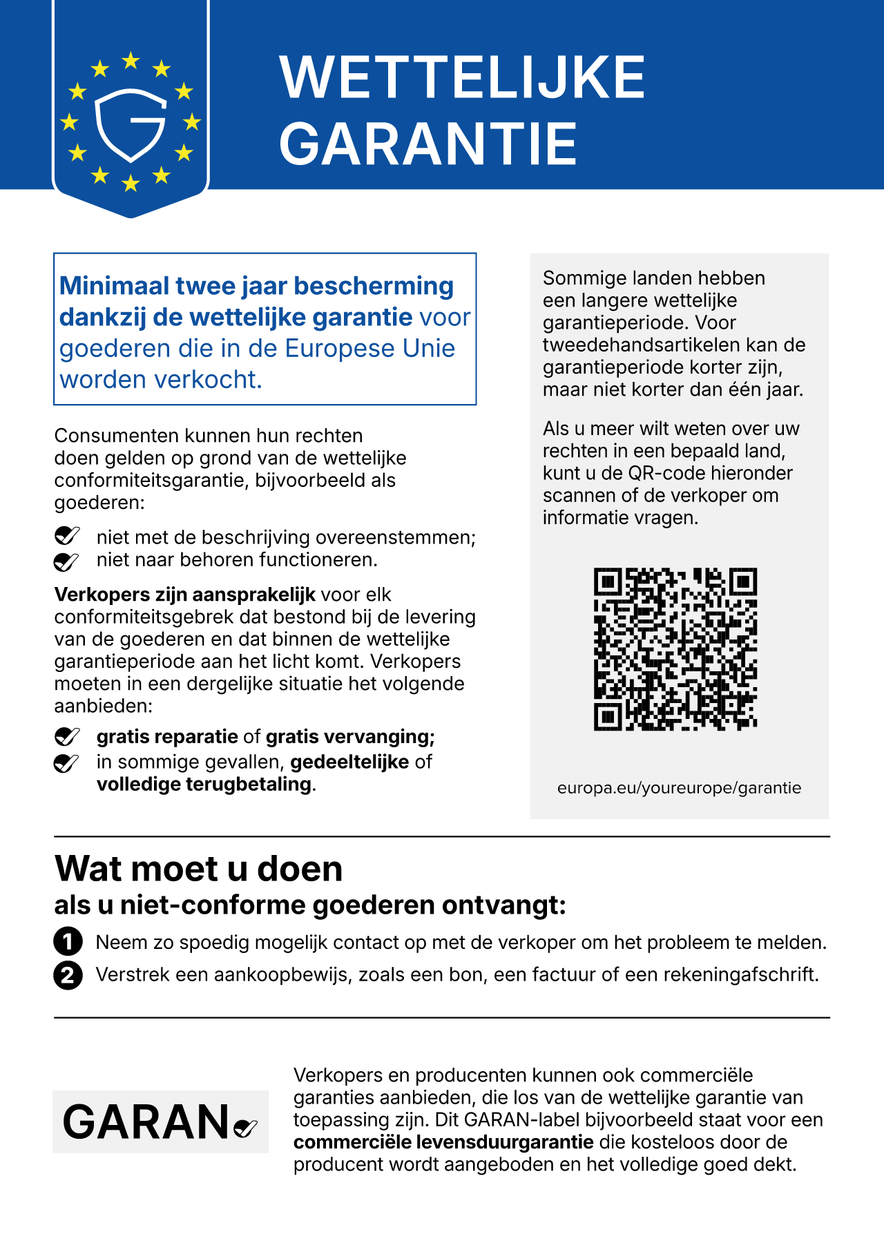 Wettelijke garantierechten